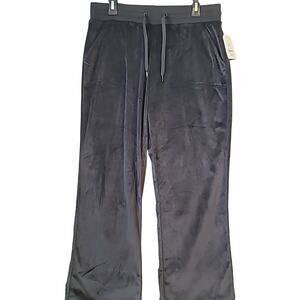 Velour Lounge Joggers Velvet Sweatpants Womens NWT Cozy Soft Casual